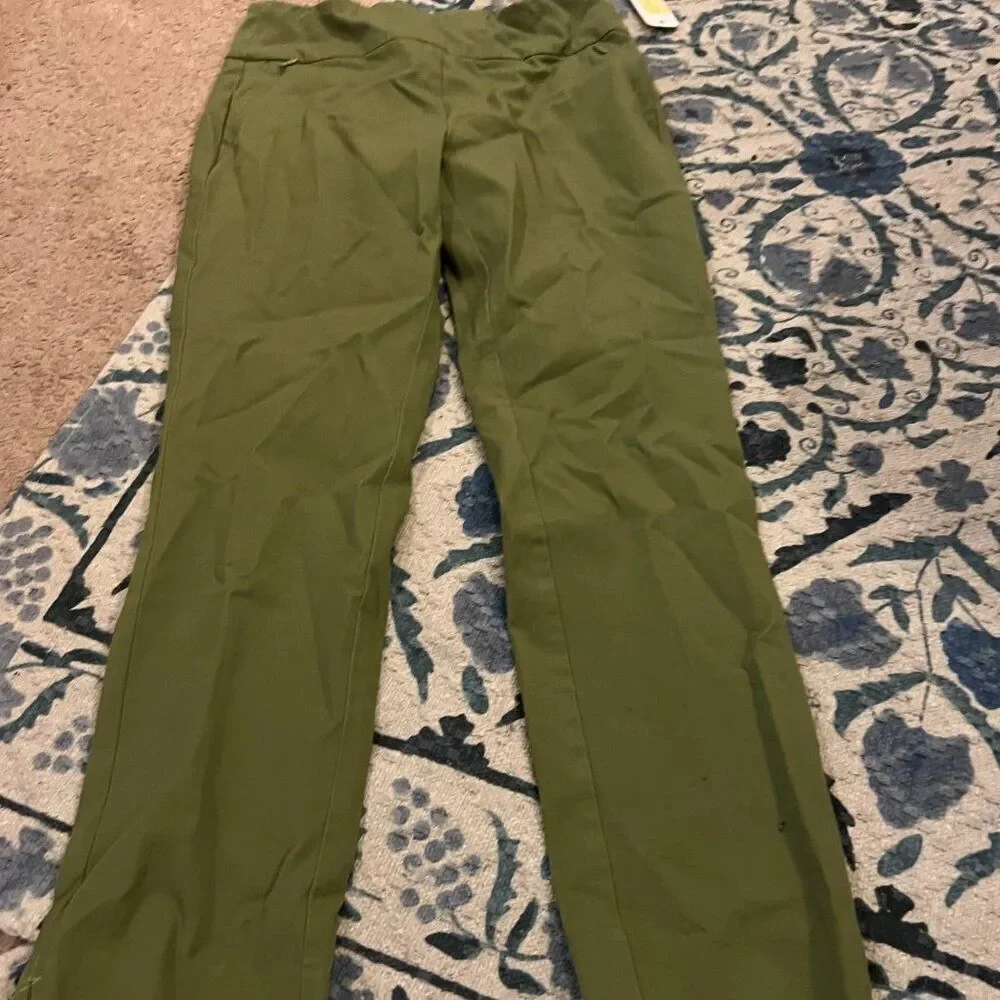 NWT Soft Surroundings‎ PXS green pants